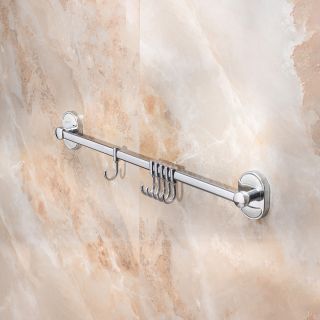 Полотенцедержатель РМС A5026 трубчатый с крючками хром